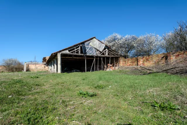 barn conversion + old house