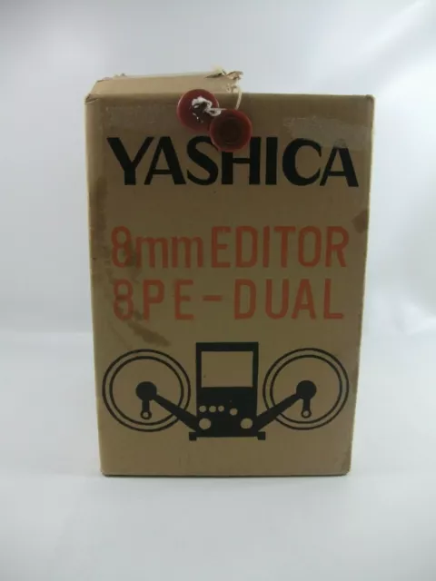 Yashica 8MM Editor 8PE Dual Vintage Made Japan Original Box Untested