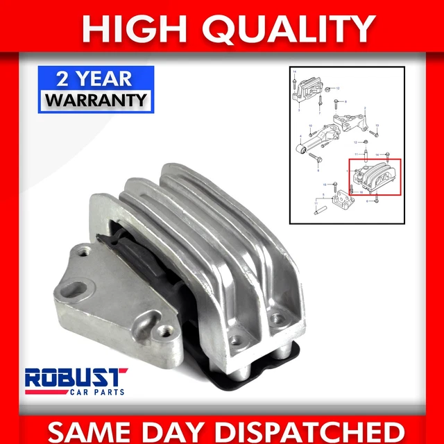 GEARBOX ENGINE LEFT Side Mount For Ford Transit Mk6, Mk7 2.0 2.2 ...