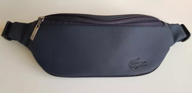 SAC BANANE ZIPPE Bleu Marine Lacoste EUR 49 00 PicClick FR