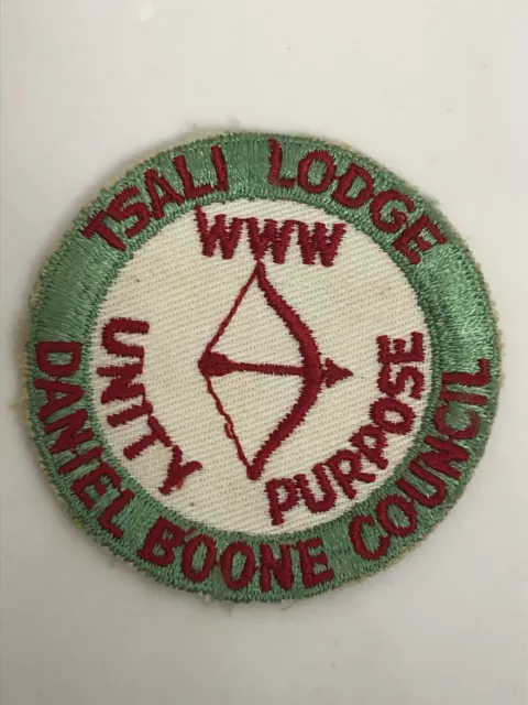 Tsali Lodge 134 R1 Daniel Boone Council Boy Scout Patch Order of the Arrow OA
