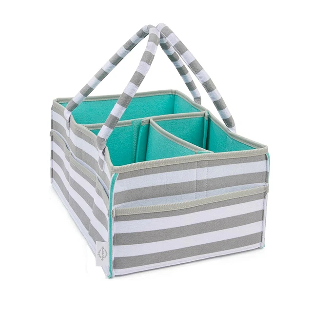 Baby Diaper Caddy Organizer for Boy or Girl  Diaper Change Tote NEW