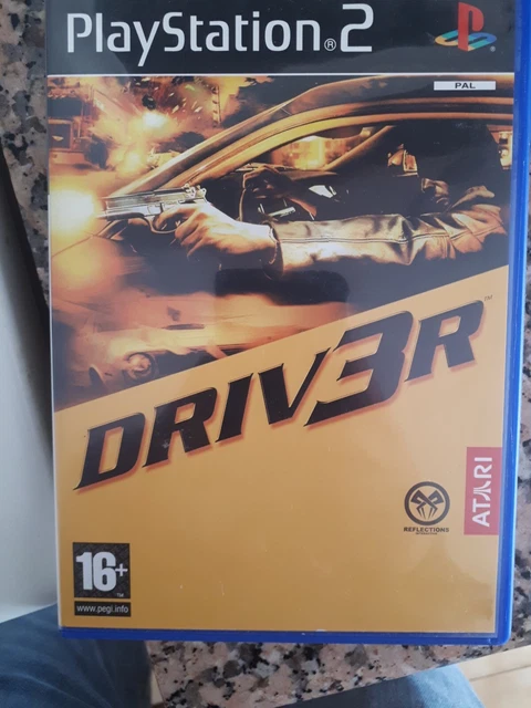 DRIV3R Sony Ps2 Play Station 2 PAL-ITA Completo in ottime condizioni