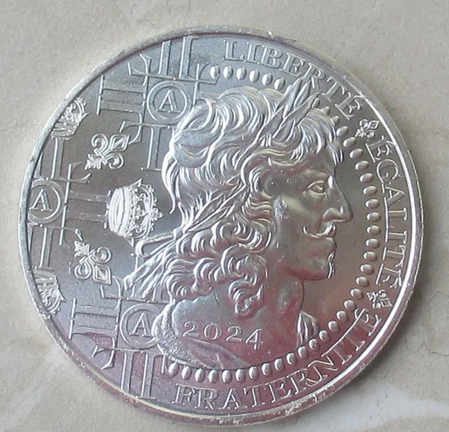 Frankreich 2024 eine 20 Euro Silber Münze " Louis d'Or " in UNC