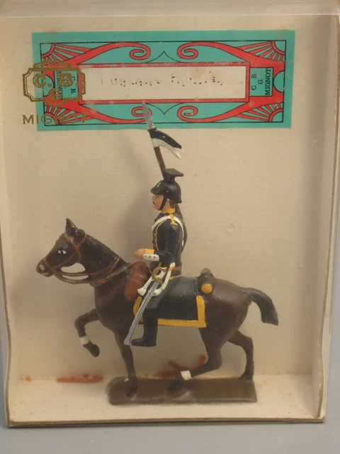 PLOMB CBG-MIGNOT JOFFRE A CHEVAL ET OFFICIER CHASSEUR D'AFRIQUE BB5