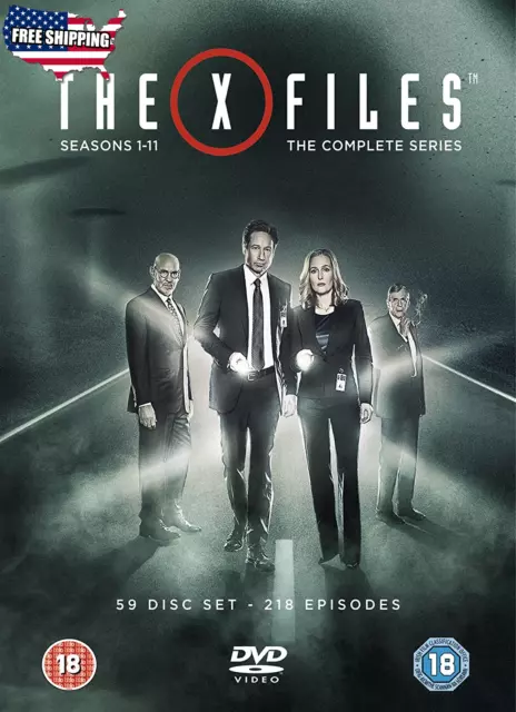 The X Files Complete Series Seasons 1 11 DVD 2018 FREE SHIPPING ONLY US