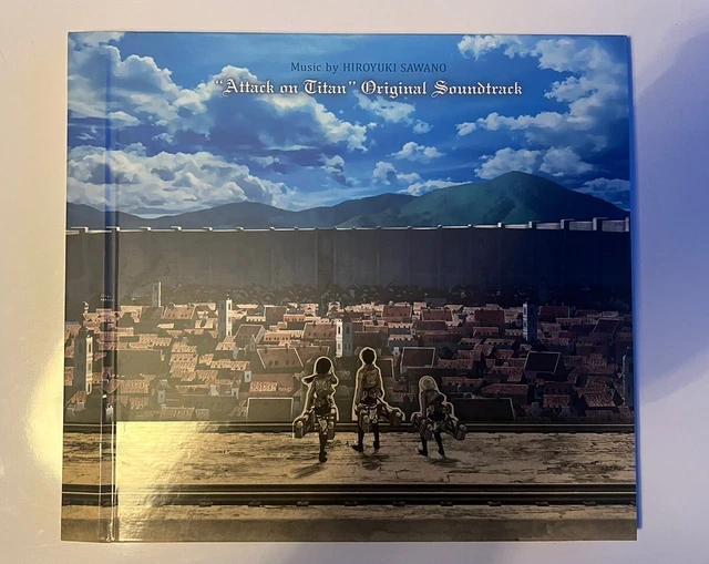 ATTACK ON TITAN Saison 1 - Deluxe Edition 3xLP Vinyle (Lire la