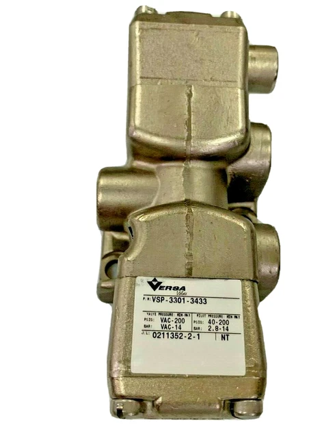 VERSA VSP-3301-3433 3/2-Way Pilot Pneumatic Directional Valve VSP33013433