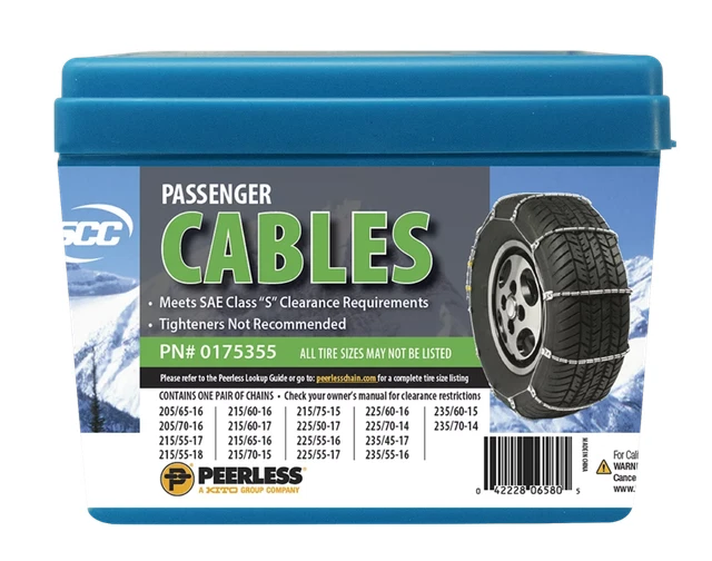 Peerless Chain Company Passenger Car Tire Cable, 0175355