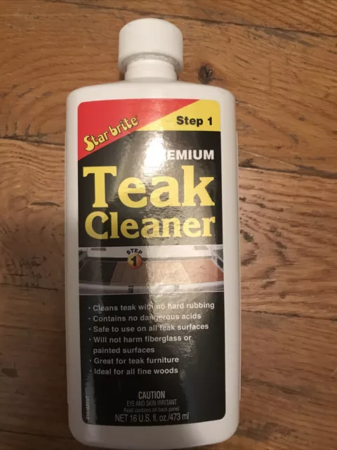 STAR BRITE Premium Teak Cleaner, 16 Oz.