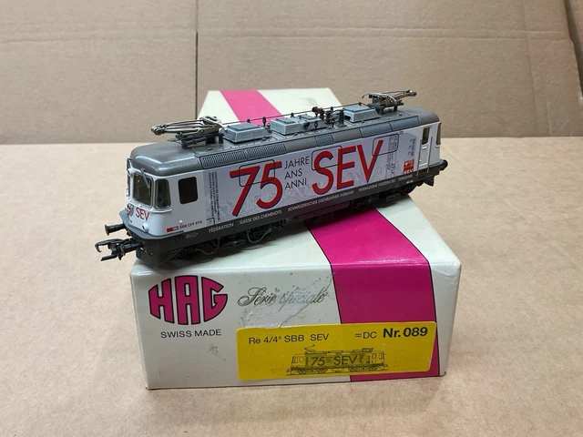 HAG - 226 Locomotive Re 4/4 I Série 1 - 10018 - SBB-CFF - HO | -Sion