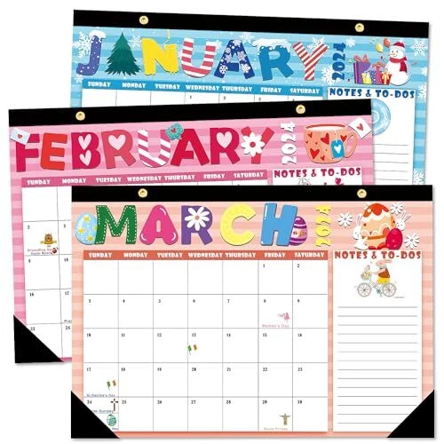 DESK CALENDAR 20242025 January 2024June 2025,Desk Calendar 18 Months