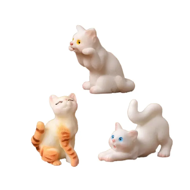 Realistic Cat Statue Educational Cat Doll Toy Set Suitable For Friend Gifts