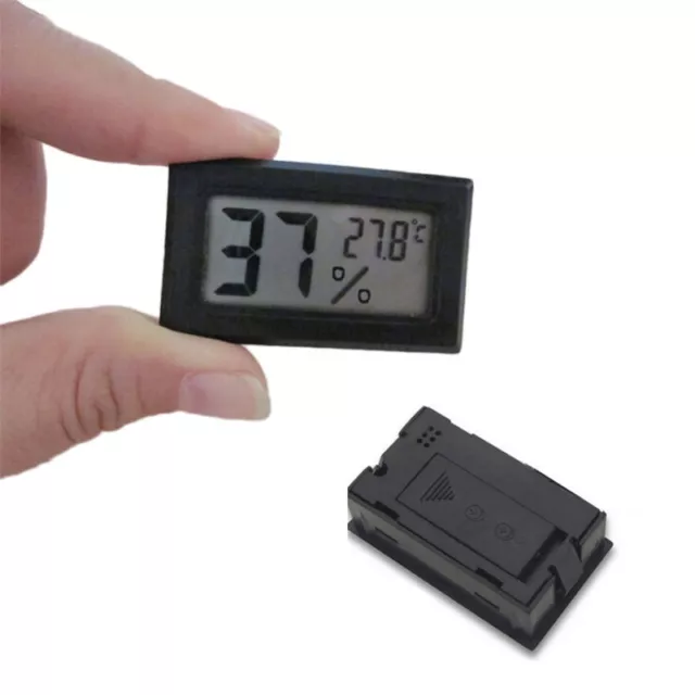 Indoor Temperature Humidity Meter Thermometer Hygrometer Mini Digital LCD