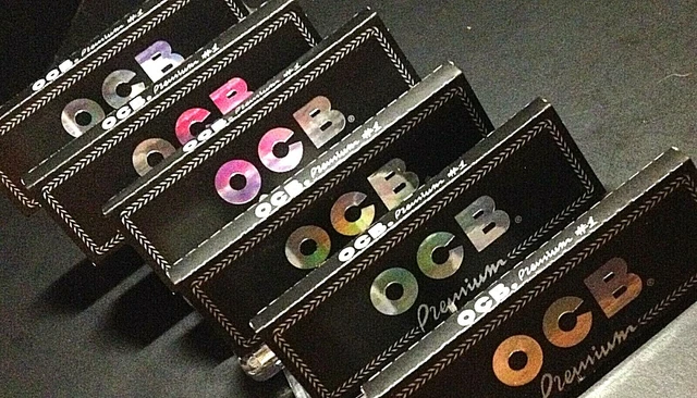 OCB Premium #1 Single Wide Rolling Papers Ultra Thin Slow Burn 6 Pk/50 FREE2Ship