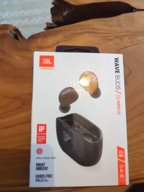 JBL Wave Buds Schwarz True Wireless Kopfhörer Bluetooth Headphones