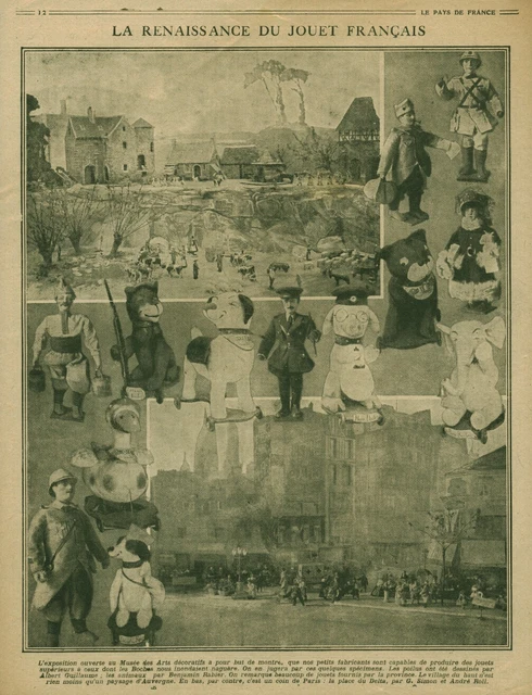 Document ancien la silhouette de la ruine de Thiaumont 1916 issu de