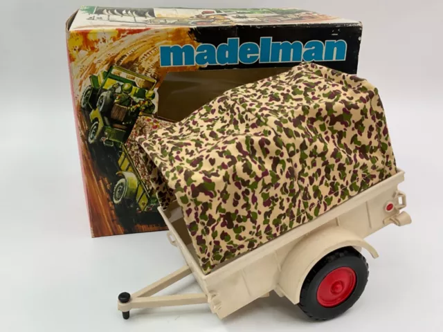 Madelman Remolque Safari En Caja Original Madel 100X100 Ref. 714 Años 70