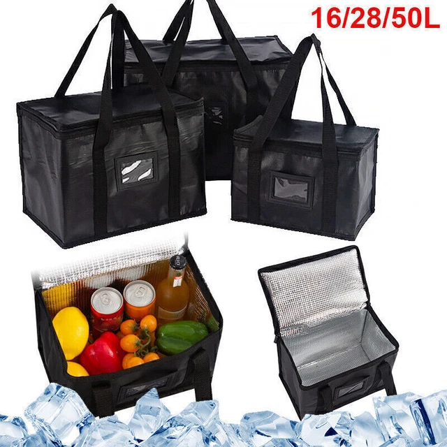 Nimm-mit Borsa termica da picnic 25 l (33,5 x 22 x 33 cm) – pratica borsa termica per viaggi, auto, campeggio & Co. – con tracolla e tavolo da picnic