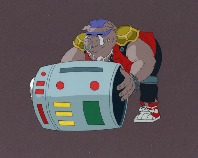 Teenage Mutant Ninja Turtles- Bebop- Original Production Cel