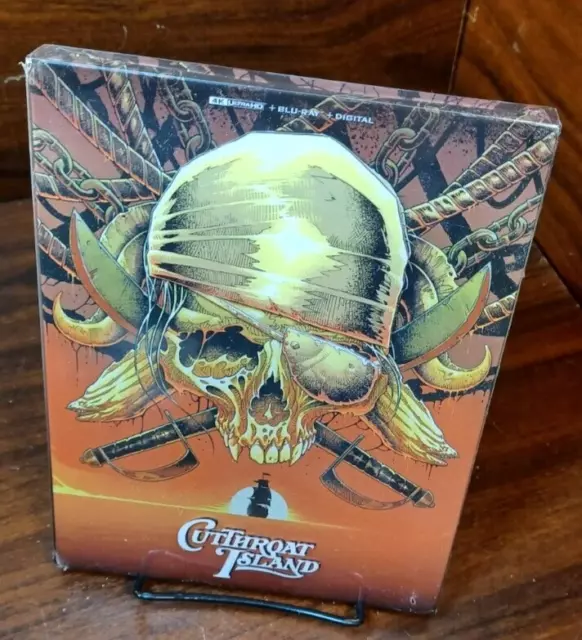 Cutthroat Island Steelbook [4K+Blu-ray]NEW (Sealed)-Free Box Shipping w/Tracking