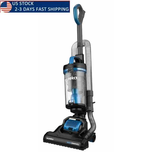 Swivel Deluxe Upright Multi-Surface Vacuum with No Loss of Suction Swivel