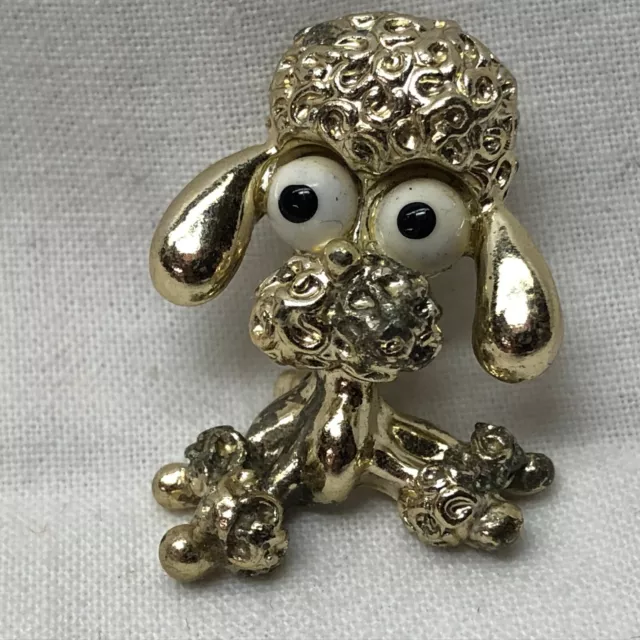 Vintage Dog Pin Poodle