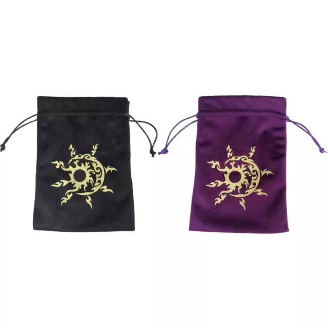 Drawstring Pouch Rune Divinations Tarot Bag Game Dices Oracles Cards Stored Bag