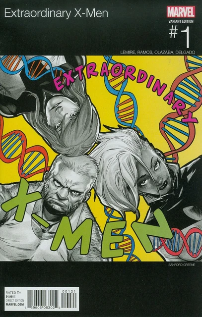 Extraordinary X-Men 1 Hip Hop Variant Nm De La Soul