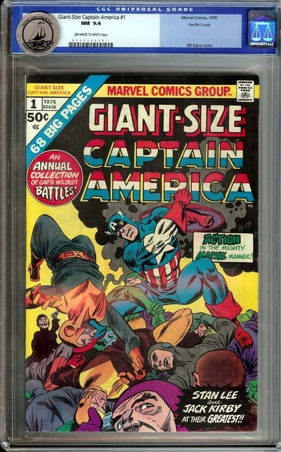 Giant-Size Captain America #1 CGC 9.4 Pacific Coast Pedigree! Avengers! cm