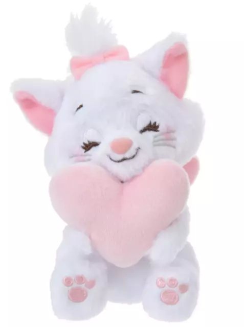 Disney Plush Key Chain The Aristocats Marie Smiley Heart Japan NEW Disney Store