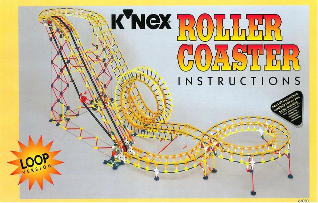 KNEX K'NEX ENSEMBLE de montagnes russes géantes n° 63030 massif