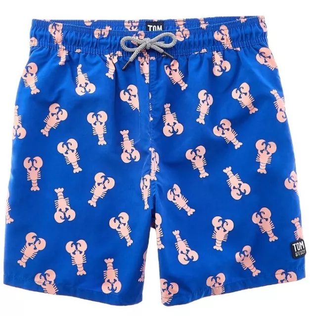 Tom & Teddy Mens S Lobster Design Swim Trunk