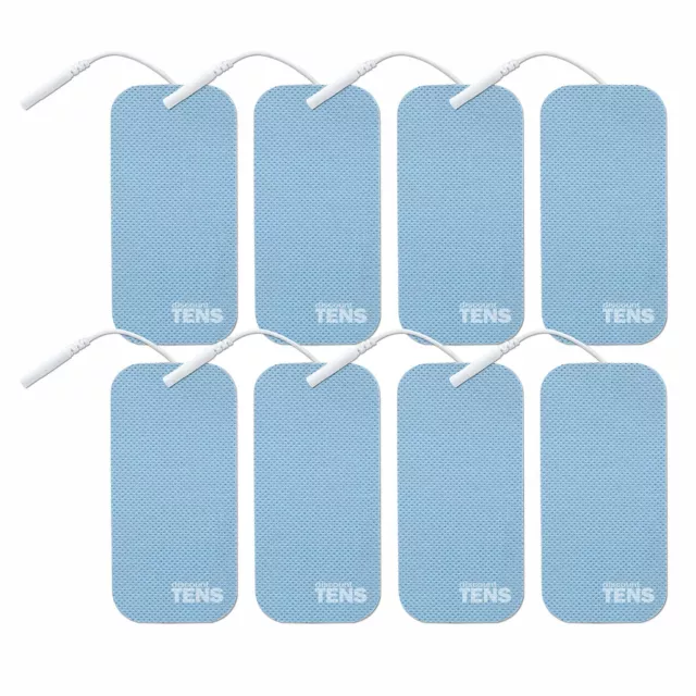 HEALTHMATEFOREVER Compatible Premium Replacement Wired Electrodes, 2"x4" 8Pk