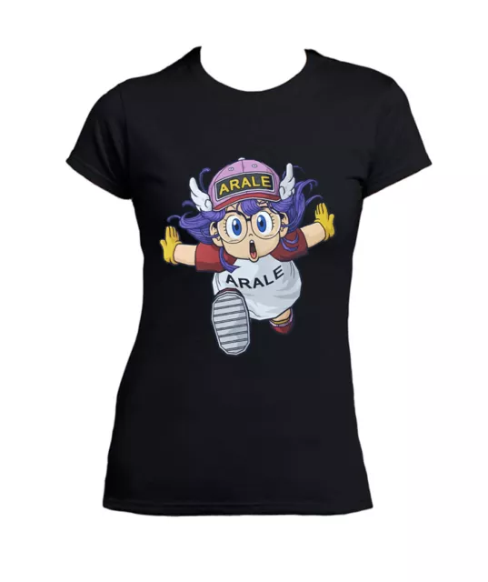 T shirt Arale Donna Bambino Dr.Slump Maglietta Cartoni Animati Camiseta Arale 2