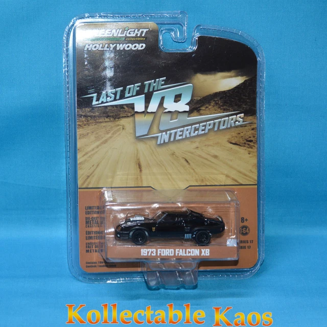 Greenlight 1/64 Ford Falcon XB 1973 Mad Max V8 - Green Wheel Chase - 2020 - Neuf