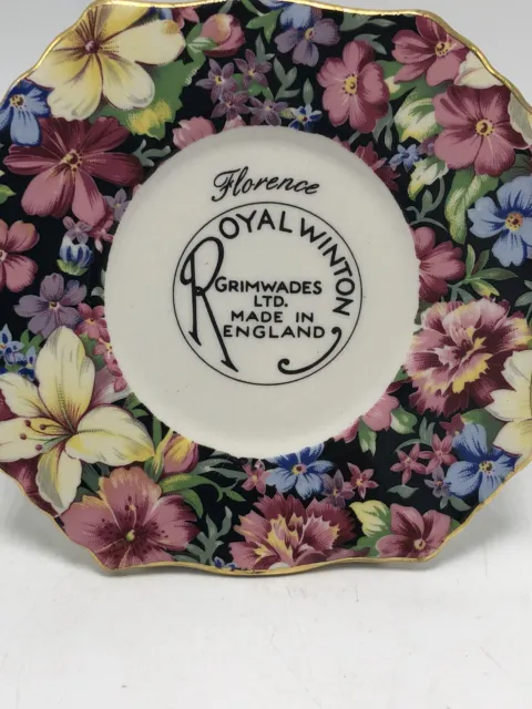 Royal Winton Grimwades Ltd. – 1995 Issue Florence Chintz Dealer Display Sign