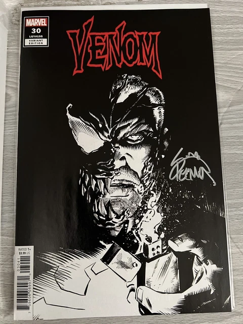 Venom #30 Near Mint 2021 Ryan Stegman B&W Variant 1:500 Marvel Comics