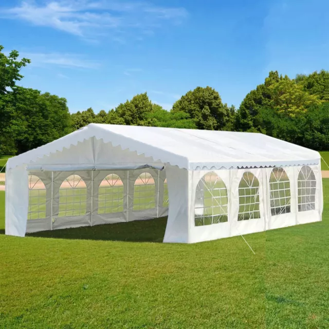 13'x26' Heavy Duty Wedding Party Tent Outdoor Gazebo Canopy Tent Removable Walls