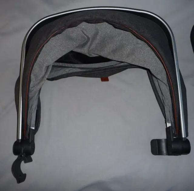 Silver Cross Wave Carrycot-Bassinette Hood - Granite Colour - Hardly Used!