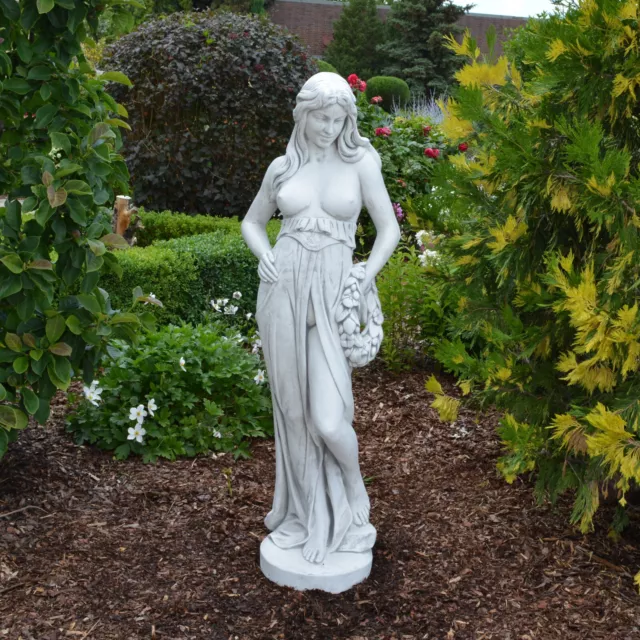 MASSIF STATUE MAIA Moyen Figurine de Jardin Avec Cours D'Eau fonte pierre  Moulé EUR 281,34 - PicClick FR