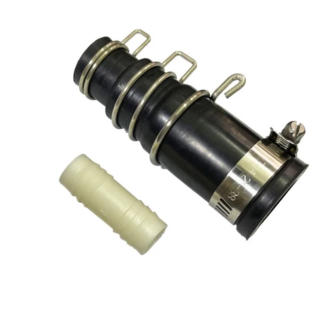 RUBBER GARBAGE DISPOSAL Connector Black Universal Connector Kitchen