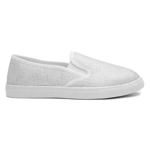 LILLEY WOMENS CANVAS White Adults Ladies Lace Up Chunky Shoes SIZE 6.99 PicClick UK
