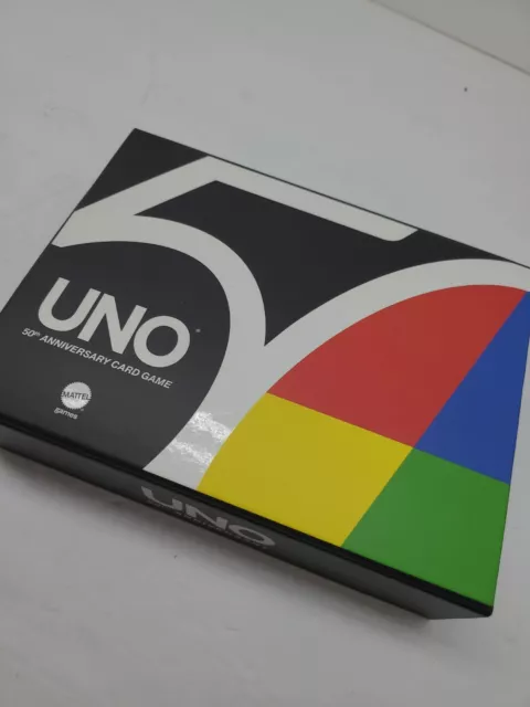 UNO PREMIUM 50TH Anniversary Golden Edition Card Game missing Gold Coin ...