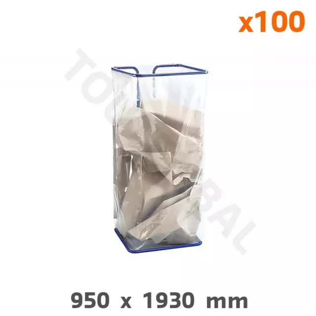 Sac de collecte 400L macroperforé pour compactage (par 100)