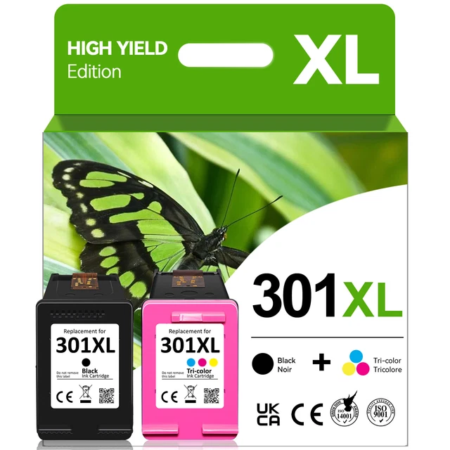 301XL Cartucce Per Stampante, 301 Colore XL Per Hp 301 Cartucce - Foto 3