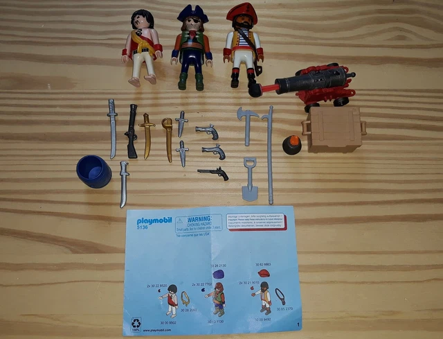 Playmobil 5728 Pirates - Boîte Neuve 2003 - Figurines Et Bateau Pirate