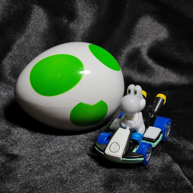 HOT WHEELS MARIO Kart White Yoshi Mystery Egg £6.59 PicClick UK