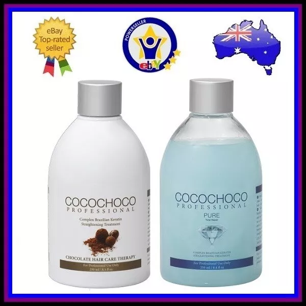 COCOCHOCO ORIGINAL + PURE Brazilian Keratin Hair Straightening Treatment 250ml