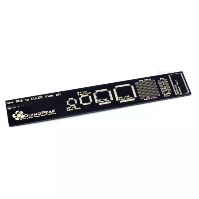 PCB Ruler v2 - 6" for Electronic Engineers/Geeks/Makers/Arduino Fans